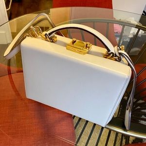 Mark Cross Small Leather crossbody Box bag